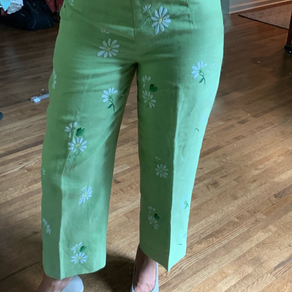Talbots Linen Pants, 4 - Picture 3 of 8